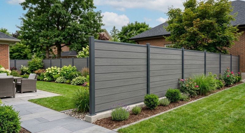 Composite Fence Installation in Wilmington, NC