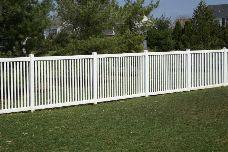 White Pvc Fence Installation in South Houston, TX