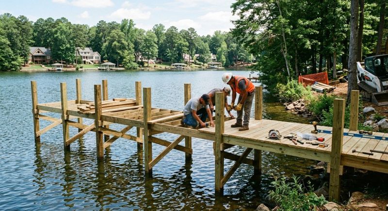 Boat Dock Construction in Alpharetta, GA