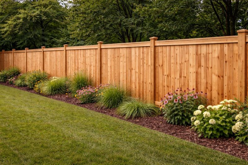Cedar Fencing Installation in Pearland, TX