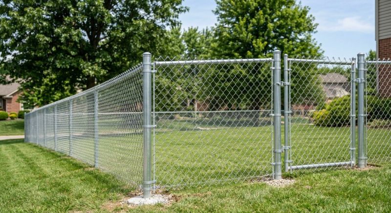 Chain Link Gate Installation in South Houston, TX
