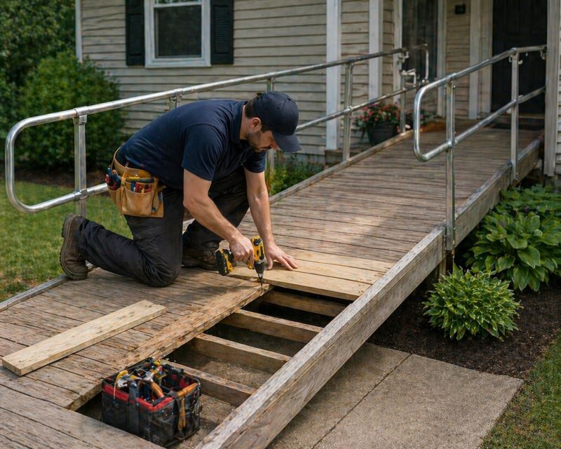 Deck Ramp Installation in Kansas City, KS