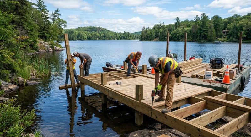 Dock Construction in Olathe, KS