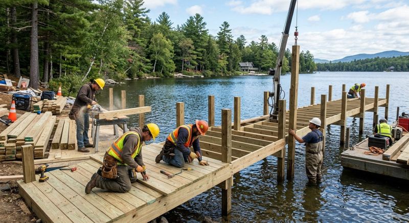 Dock Construction in Olathe, KS