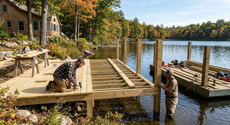 Dock Construction in Alpharetta, GA