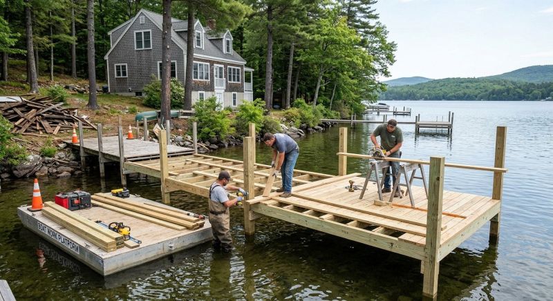 Dock Enlargement in Overland Park, KS