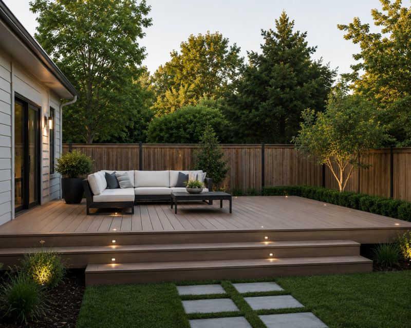 Floating Deck Installation in Boston, MA