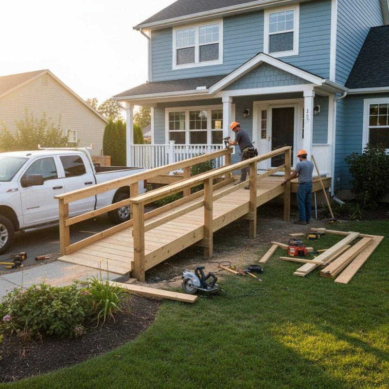 Handicap Ramp Replacement in Kansas City, KS
