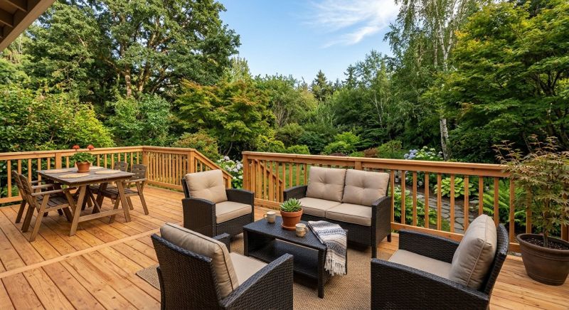 Hardwood Deck Installation in Fairfield County, CT