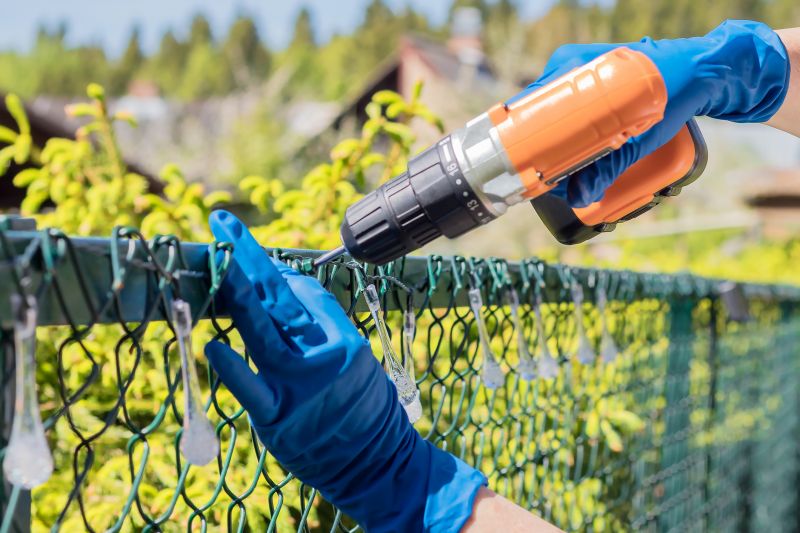 Metal Mesh Fence Installation in Pearland, TX
