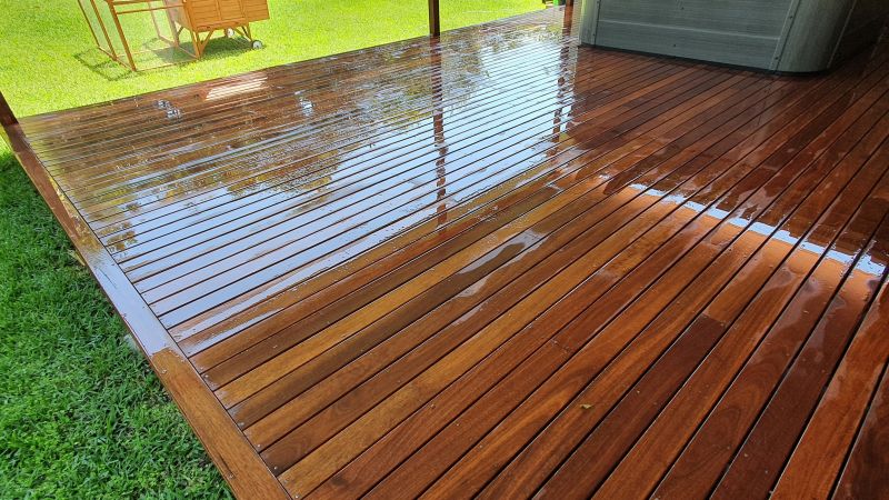 Completed Multi-Level Deck