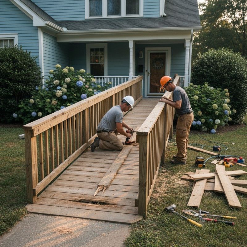 Wheelchair Ramp Construction in Kansas City, KS